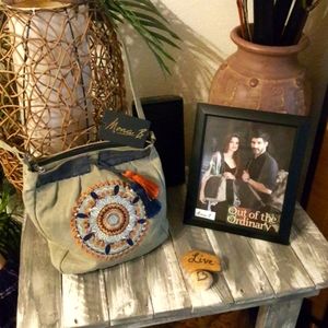 NEW BO HO MONA B. NWT TASSEL CROSS BODY BAG